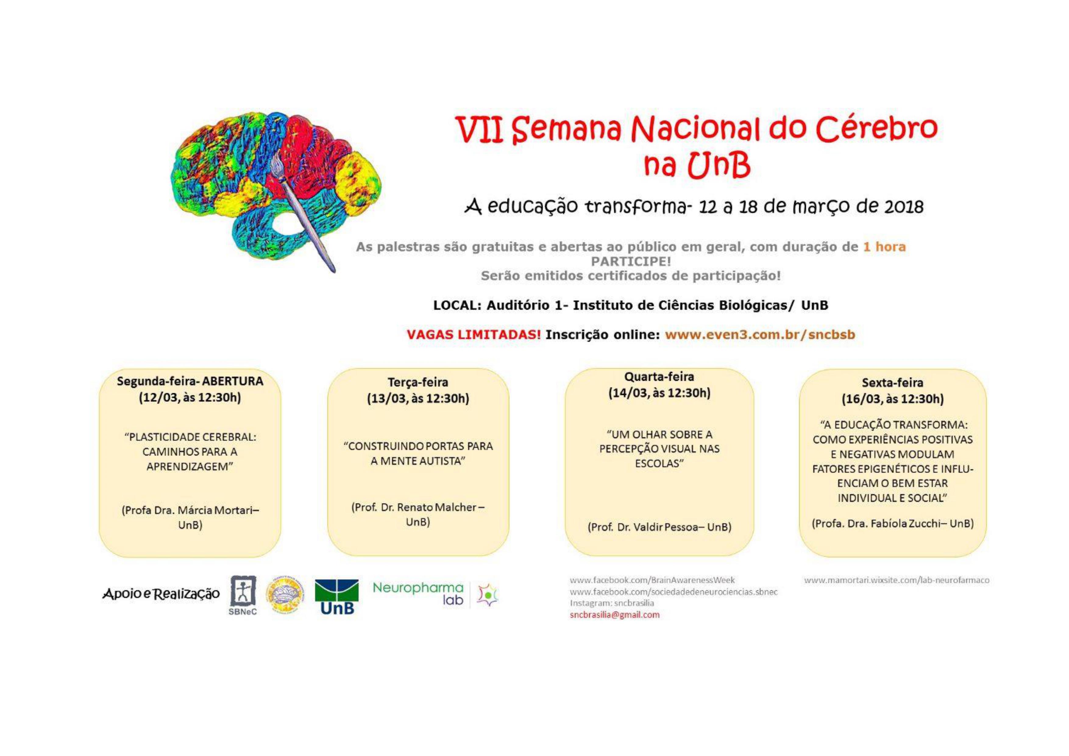 VII Semana Nacional do Cérebro