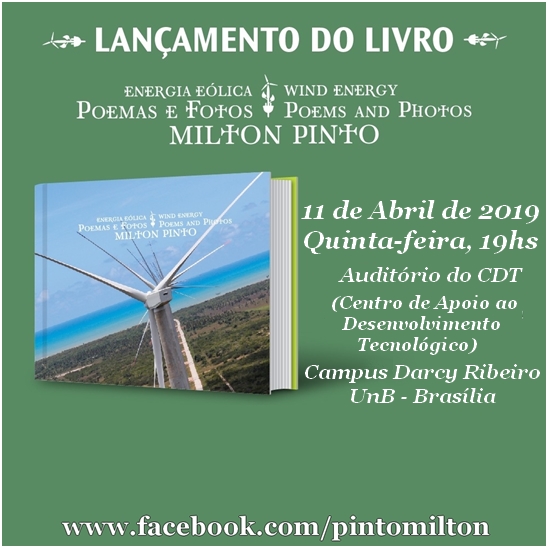Lançamento: Energia Eólica - Poemas e Fotos