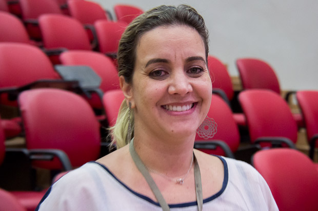 Professora do Colegiado de Áreas Básicas da Saúde na FCE, Jamila tem orgulho da dedicação dos colegas à UnB Ceilândia
