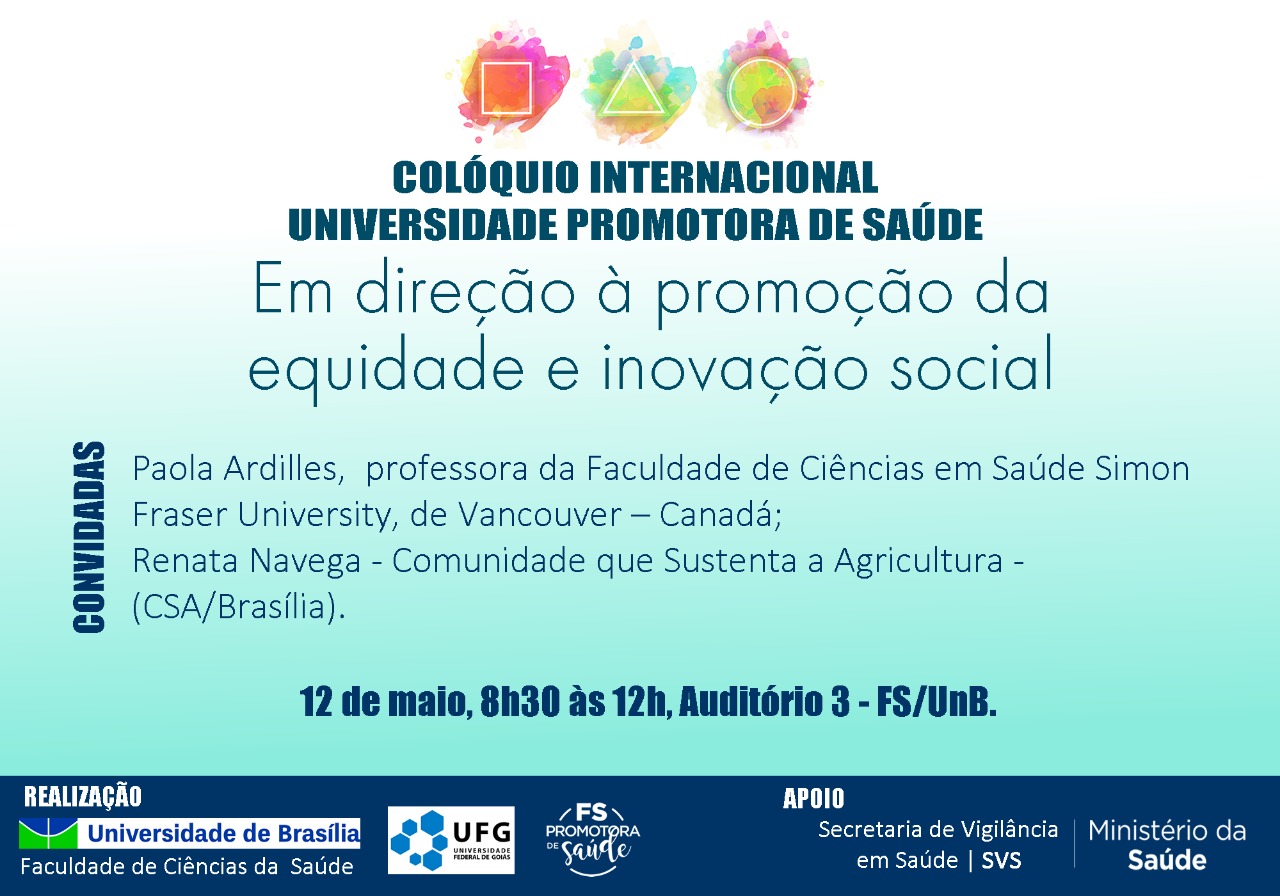 Colóquio Internacional Universidade Promotora de Saúde