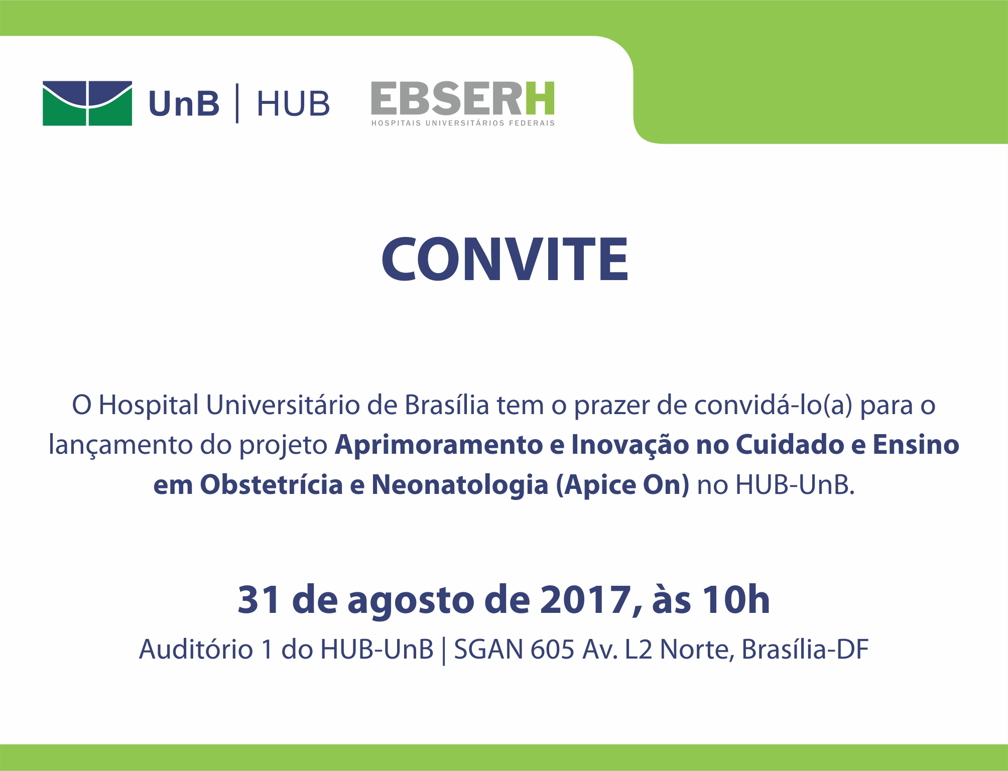 Lançamento do projeto Apice On